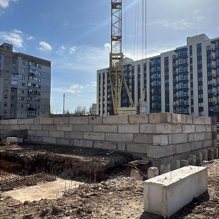 Хід будівництва ЖК Добробуд, 4 секція, квітень 2026