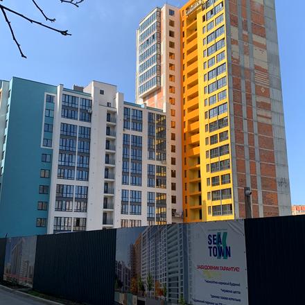 Ход строительства ЖК Sea Town, 2 дом, апрель 2026