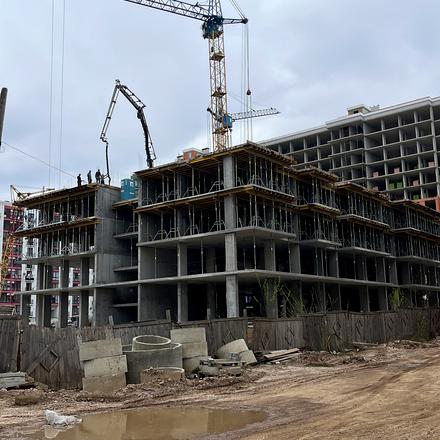 Ход строительства ЖК URBN, 4 дом, апрель 2026