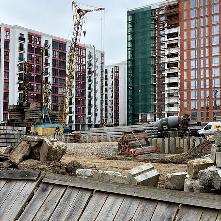 Ход строительства ЖК URBN, 5 дом, апрель 2026