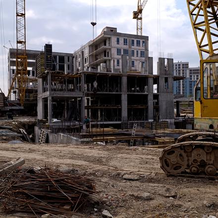 Ход строительства ЖК BIG BEN, Дом А3, апрель 2026