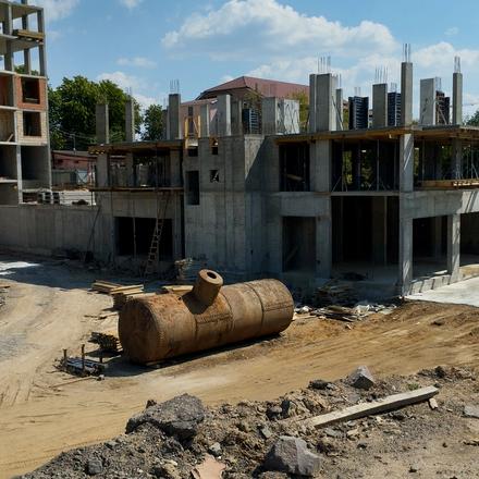 Ход строительства Жилой городок LIZROME, 3-4 дома, апрель 2026