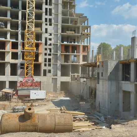 Ход строительства Жилой городок LIZROME, 2-3 дома, апрель 2026
