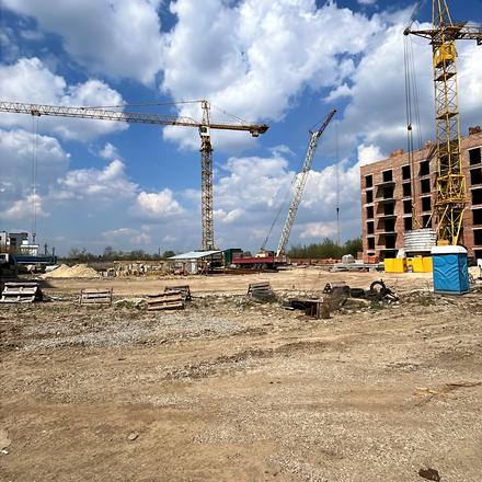 Ход строительства ЖК WAWEL, 8 дом, апрель 2026