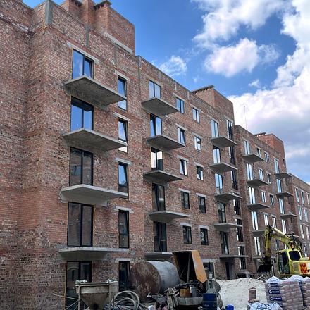 Ход строительства ЖК WAWEL, 7 дом, апрель 2026
