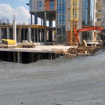 Ход строительства ЖК VILNYI, 1 дом, апрель 2026