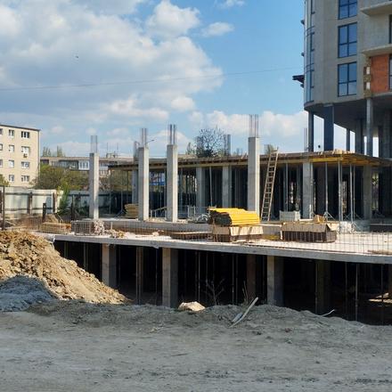Ход строительства ЖК VILNYI, 1 дом, апрель 2026