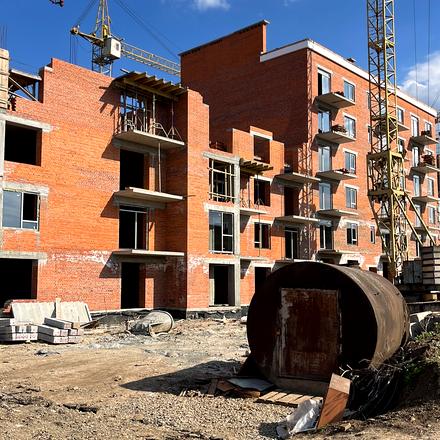 Ход строительства ЖК Містечко Південне, 11-12 дома, апрель 2026