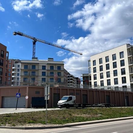 Хід будівництва вул. І. Миколайчука, , квітень 2026