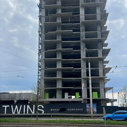Хід будівництва ЖК TWINS, 2 будинок, квітень 2026