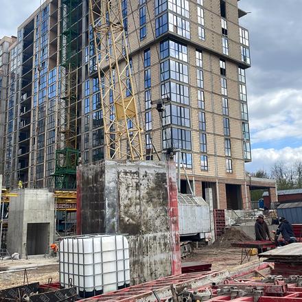 Хід будівництва БФК  Prime Tower, 3 будинок, квітень 2026