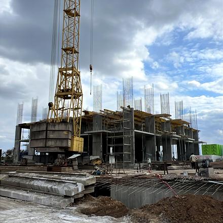 Хід будівництва ЖК Озерні Вежі, , квітень 2026
