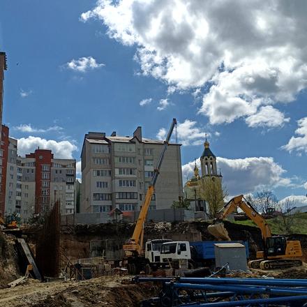 Ход строительства ЖК ФАЙНЕ МІСТО, 3 дом, апрель 2026