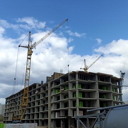 Ход строительства ул. Александра Смакулы, 8, 12 дом, апрель 2026