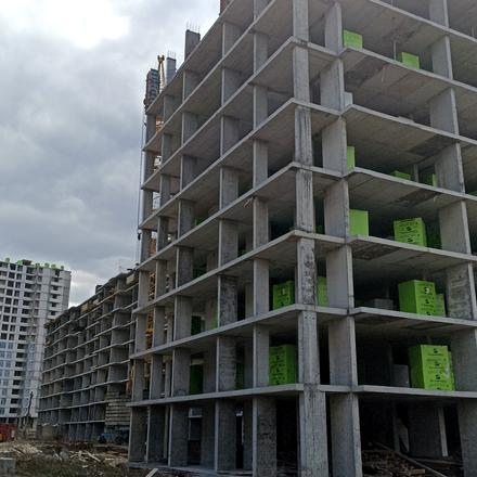 Ход строительства ул. Александра Смакулы, 8, 11 дом, апрель 2026