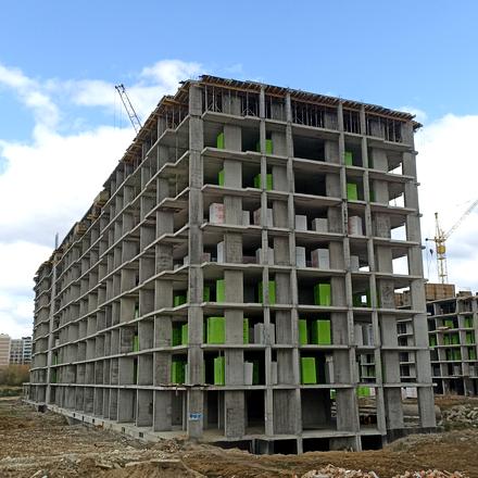 Ход строительства ул. Александра Смакулы, 8, 11 дом, апрель 2026