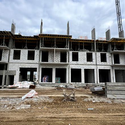 Хід будівництва ЖК Озерні Вежі, 1 будинок, квітень 2026