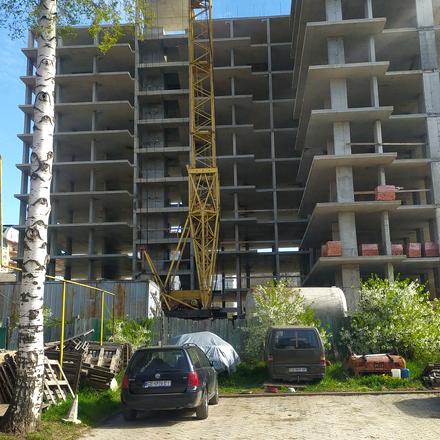Ход строительства ЖК Панорама, Дом, апрель 2026
