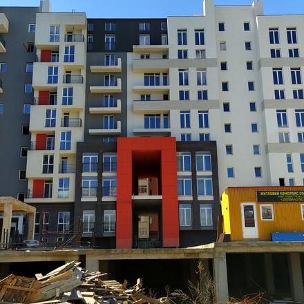 Ход строительства ЖК Comfort Hall, 2 дом, апрель 2026