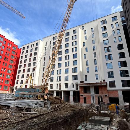 Хід будівництва ЖК Паркове містечко (7 черга), 5 будинок, квітень 2026