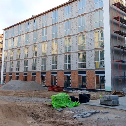 Ход строительства ЖК Sanville Park, 27 дом, апрель 2026