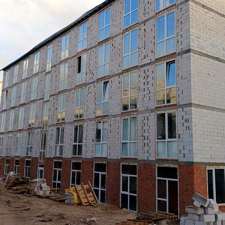 Ход строительства ЖК Sanville Park, 30 дом, апрель 2026