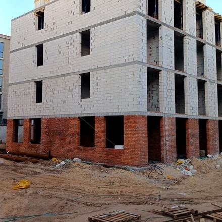 Ход строительства ЖК Sanville Park, 38 дом, апрель 2026
