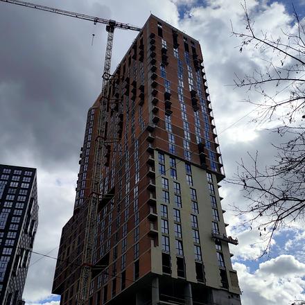 Хід будівництва ЖК Greenville Park, 2 будинок, квітень 2026