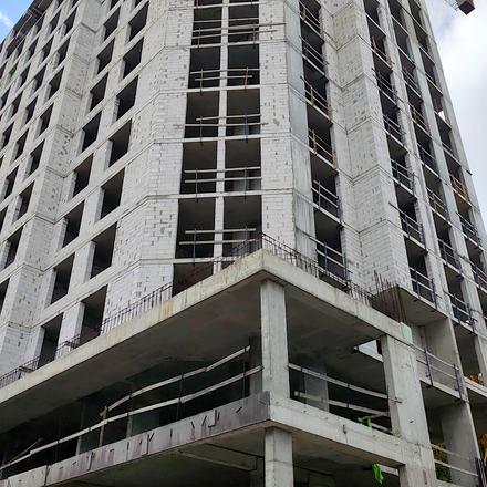 Ход строительства ЖК Podil Plaza & Residence, 2 дом, апрель 2026