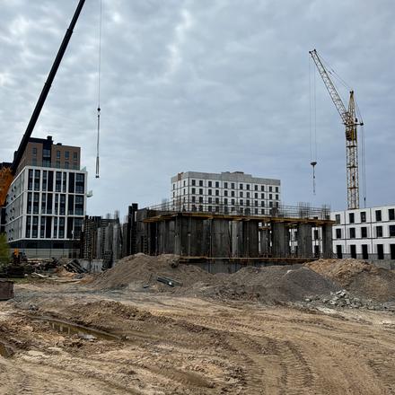 Ход строительства ЖК PARK ROYAL, А022 дом, апрель 2026