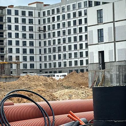 Ход строительства ЖК PARK ROYAL, А012 дом, апрель 2026