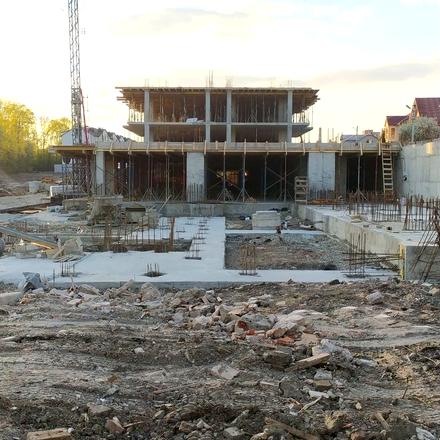 Ход строительства ЖК Итальянский квартал, 1-3 секции, апрель 2026