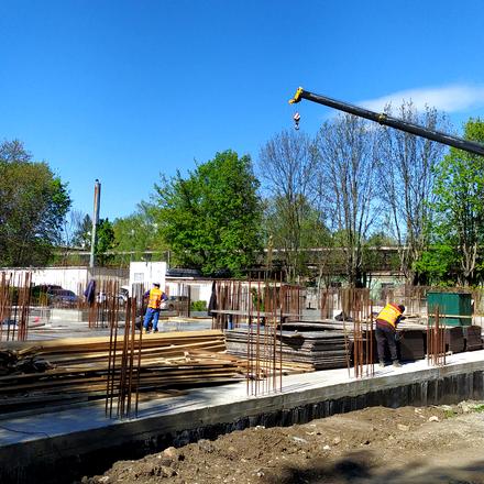 Ход строительства ЖК Сапфир, Дом, апрель 2026