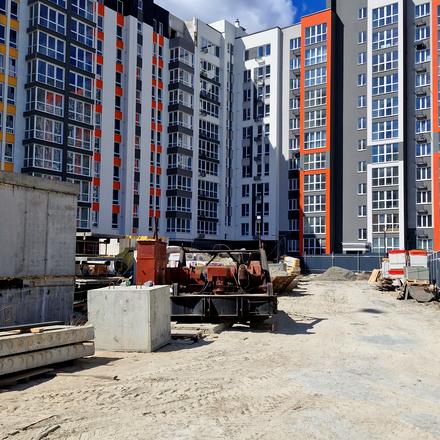 Ход строительства ЖК НЕЗАВИСИМОСТЬ, 2 дом (секции 1-2), апрель 2026