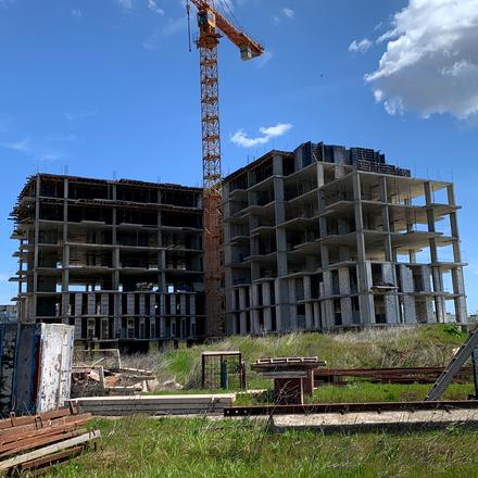 Ход строительства ЖК Пространство на Радостной, Дом Г, апрель 2026