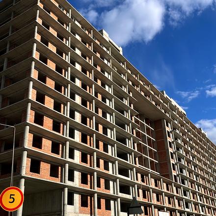 Хід будівництва Truskavetska Apart Hall, 3 будинок, квітень 2026