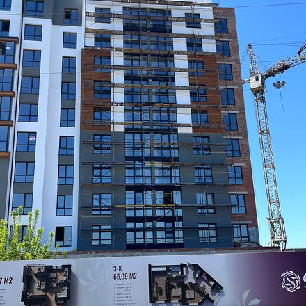 Хід будівництва ЖК Афини, 1 будинок (секція 3), травень 2026