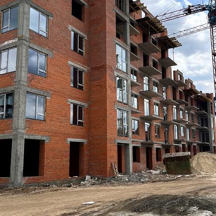 Ход строительства ЖК Містечко Південне, 12-13 дома, май 2026