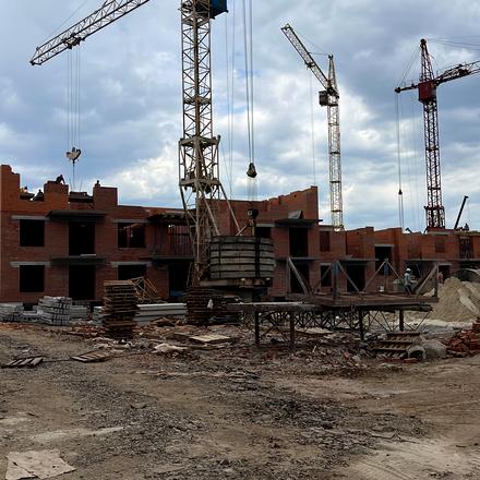 Ход строительства ЖК Містечко Південне, 15-16 дома, май 2026