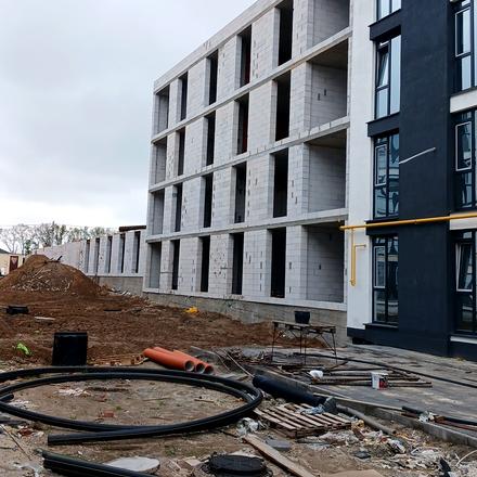 Ход строительства ЖК Aura Park, 14-16 дома, май 2026
