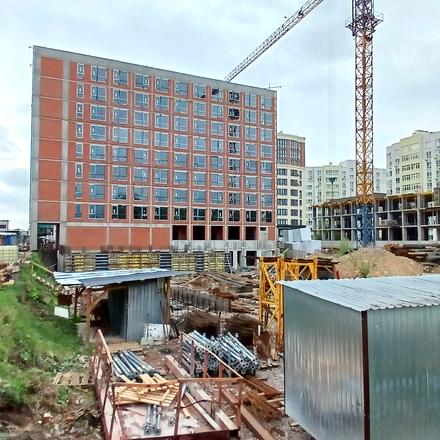 Ход строительства ЖК Estet Hill, 1 дом, май 2026