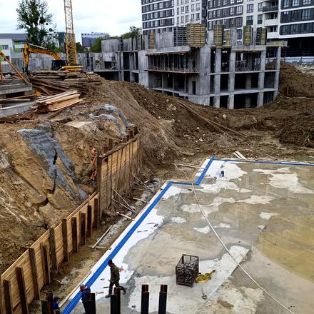 Хід будівництва ЖК Парус City, Торгово-офісний центр, травень 2026