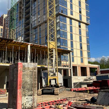 Ход строительства МФК Prime Tower, 3 дом, май 2026