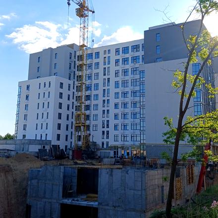 Ход строительства ЖК Обуховский ключ, 11 дом, май 2026