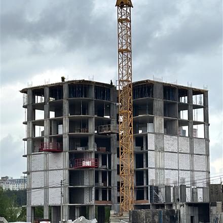 Ход строительства ЖК Синергия Сити, 43 дом, май 2026