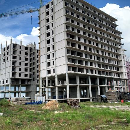 Ход строительства Жилой городок ARTVILLE, дома UM-2, UM-3, май 2026