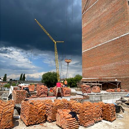 Хід будівництва ЖК ЗиґЗаґ, 5 секція, червень 2026