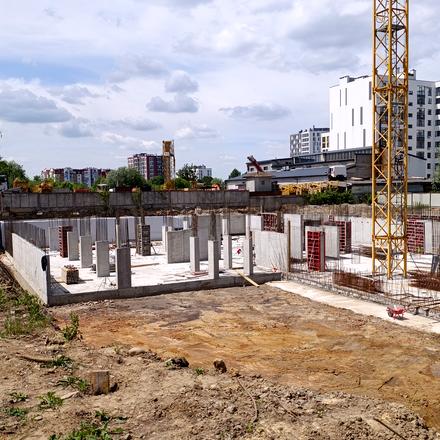 Ход строительства ЖК Avalon Terra, 7 дом (секция 1), июнь 2026