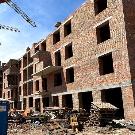 Ход строительства ЖК СКАНДИНАВИЯ, 2 дом, июнь 2026
