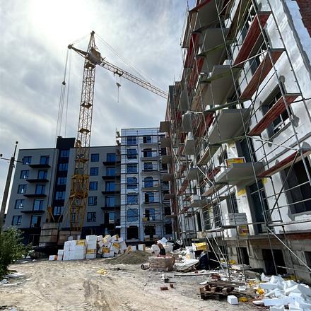 Ход строительства ЖК Містечко Південне, 8 дом, июнь 2026